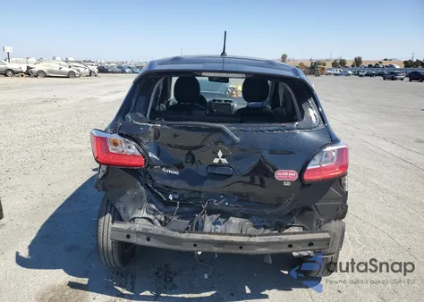 2022 Mitsubishi Mirage Se from USA, damaged, VIN ML32AWHJXNH005580